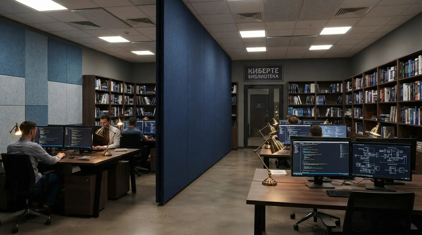 Автоматические перегородки-трансформеры для конференц-зала — трансформируемая перегородка учебного центра